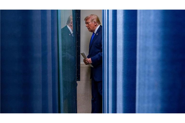 Gespannt richten sich alle Augen auf Trumps Rede zur Lage der Nation. (Archivfoto)