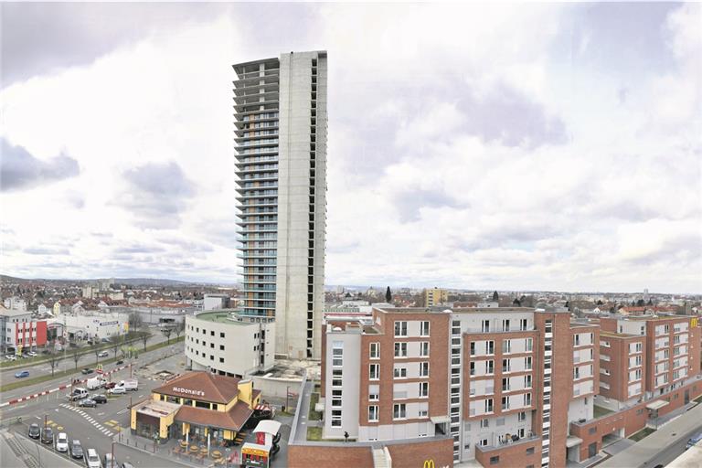 Gewa-Tower in Fellbach. Foto: G. Habermann