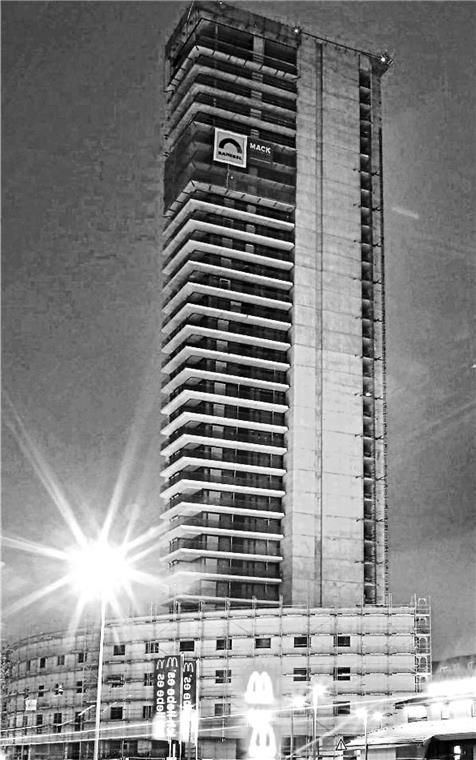 Neuer Investor, neuer Name Gewa-Tower ist für 15 Millionen Euro verkauft worden, nun gibt es ein neues Konzept.Foto: zvw