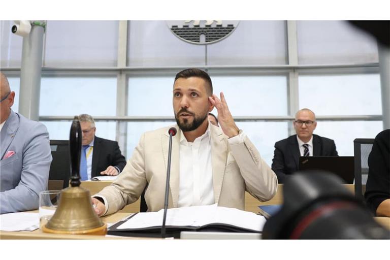 Gewählt: Tobias Rausch, der erste AfD-Landtagspräsident Deutschlands.