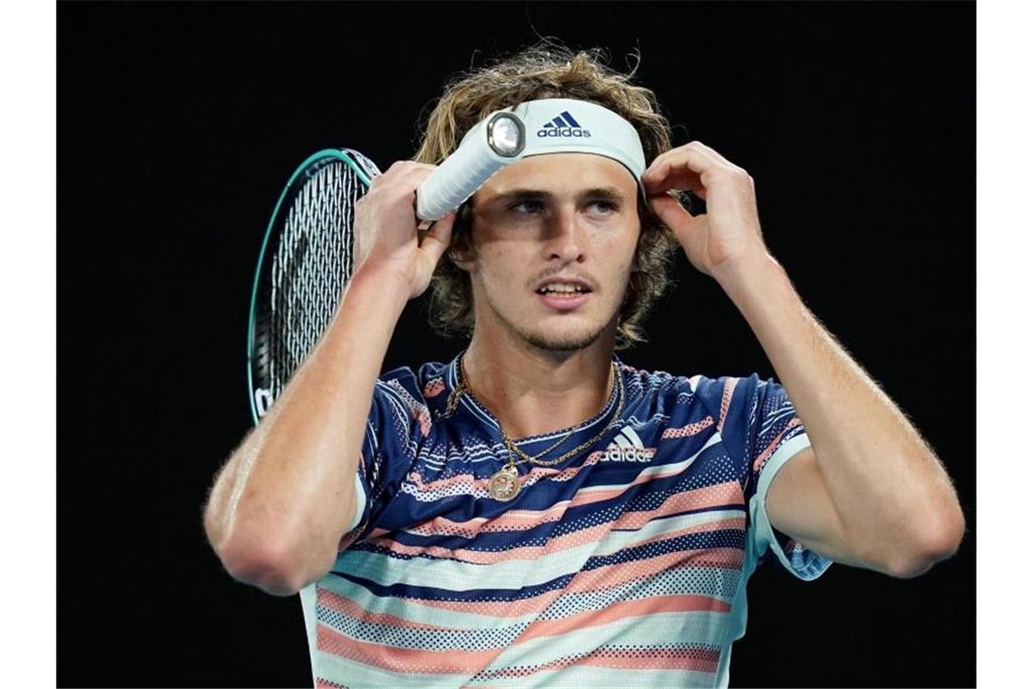 Zverev gewinnt erstes Show-Match nach Adria-Tour Gewann sein Auftaktmatch in Biot: Alexander Zverev. Foto: Scott Barbour/AAP/dpa
