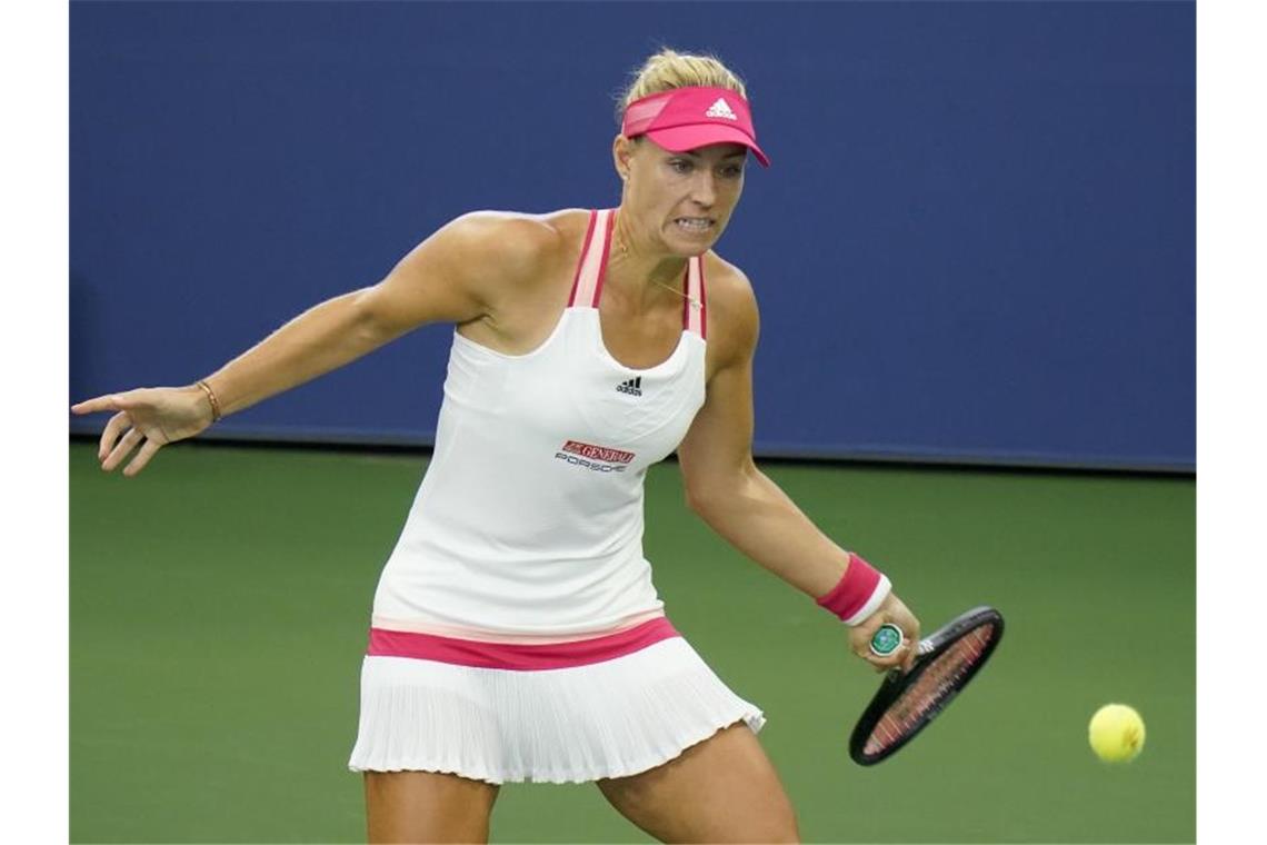 Kerber bei US Open ohne Mühe ins Achtelfinale Gewann souverän ihr Drittrunden-Match bei den US Open: Angelique Kerber. Foto: Seth Wenig/AP/dpa