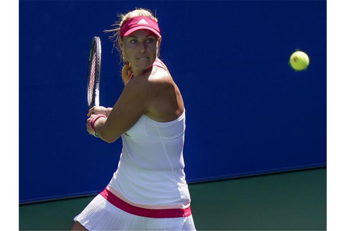Kerber bei US Open ohne Mühe ins Achtelfinale Gewann souverän ihr Drittrunden-Match bei den US Open: Angelique Kerber. Foto: Seth Wenig/AP/dpa