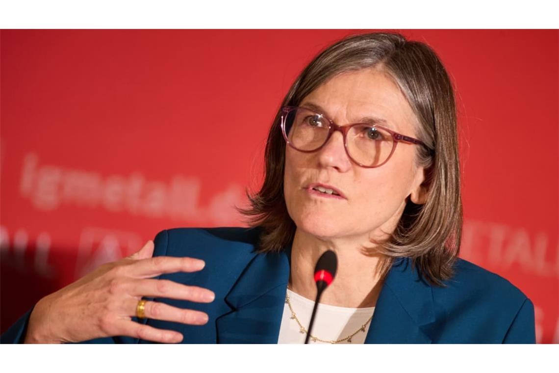 Gewerkschaftschefin Christiane Benner kritisiert einen „Angriff auf das deutsche Wohlstandsmodell“.