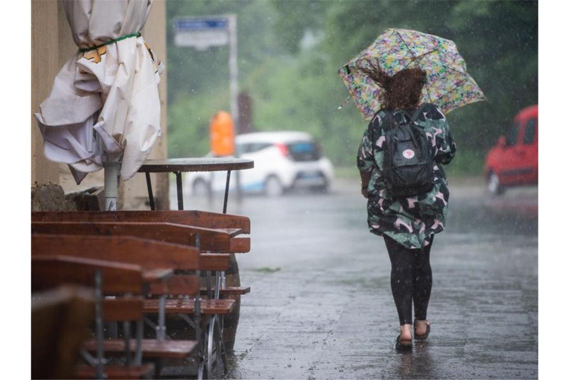 Gewitter in Berlin: Das Wetter über Pfingsten bleibt unbeständig. Foto: Lisa Ducret