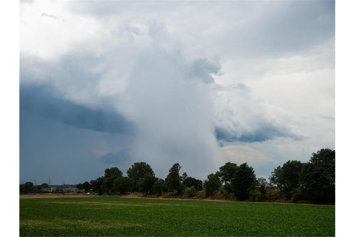 Gewitterwolken sind am Himmel zu sehen. Foto: Alex Forstreuter/Archivbild