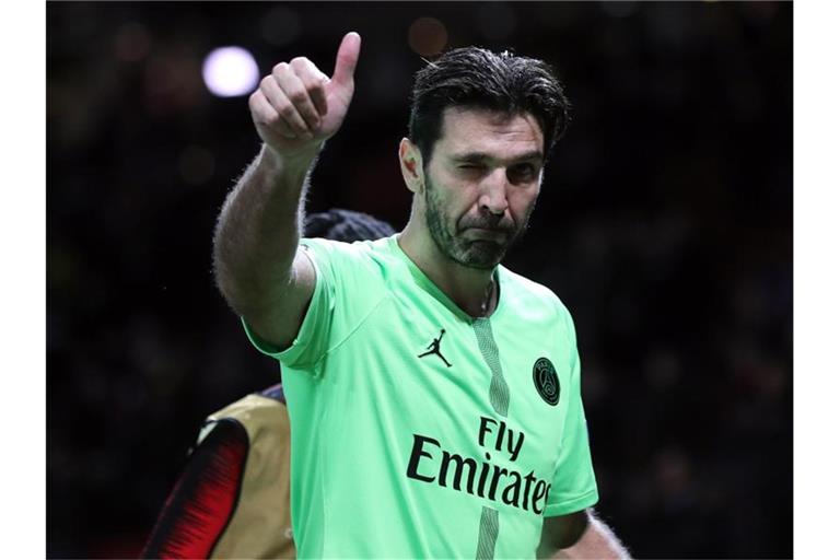 Gianluigi Buffon kehrt zu Juventus Turin zurück. Foto: Martin Rickett/PA Wire