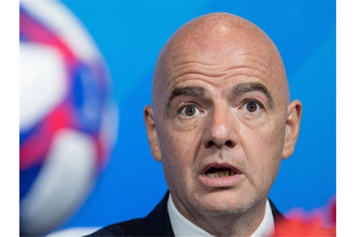 Gianni Infantino ist der Präsident der FIFA. Foto: Sebastian Gollnow/dpa