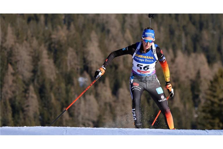 Gibt sich noch bedeckt, wann sie ihre Karriere beenden wird: die Biathletin Franziska Preuß