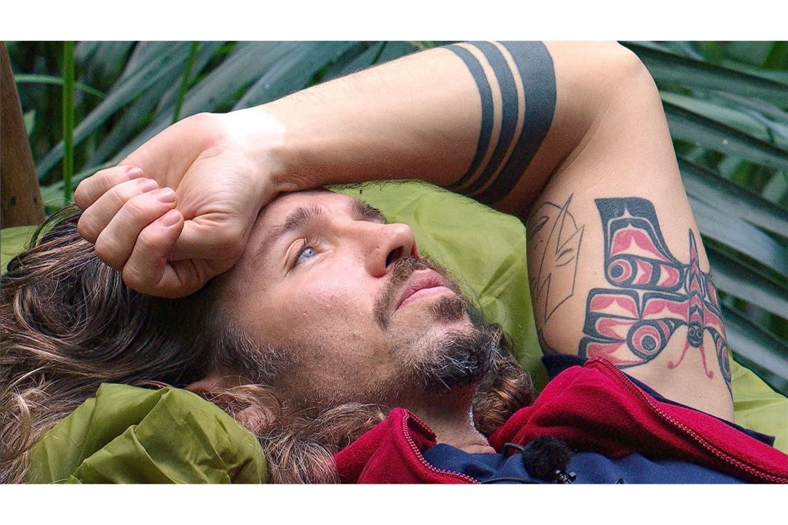 Gil Ofarim im Dschungelcamp.