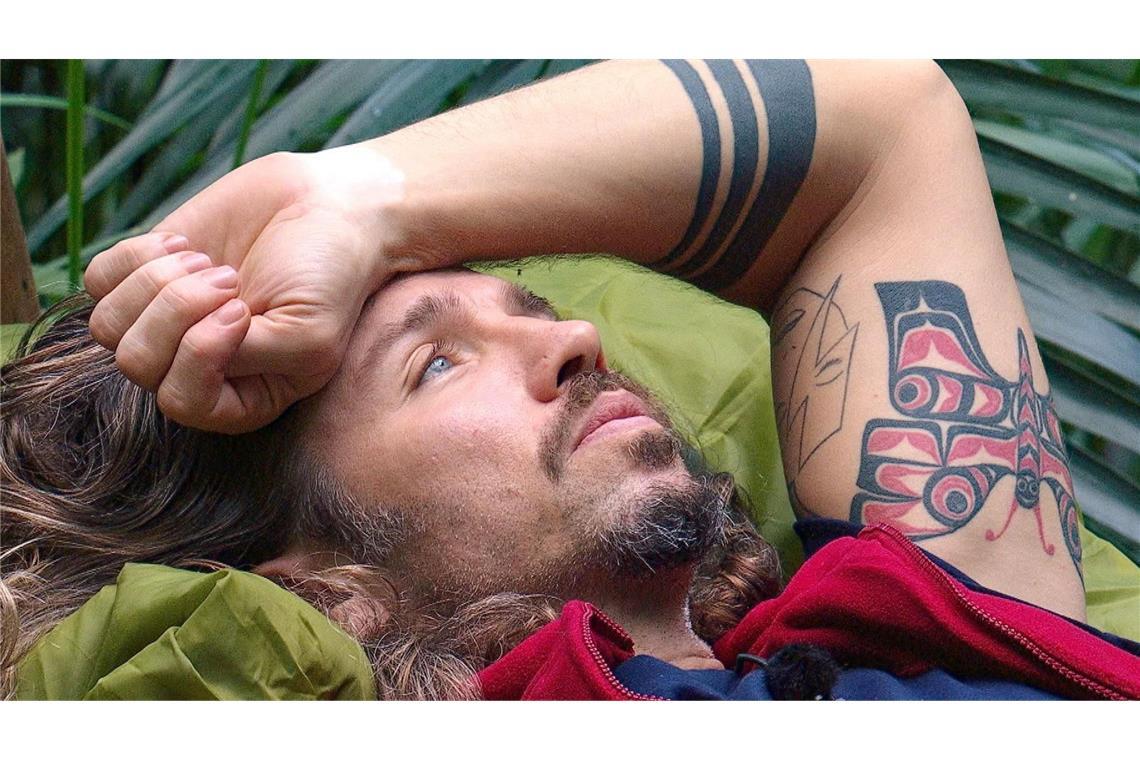 Gil Ofarim im Dschungelcamp.