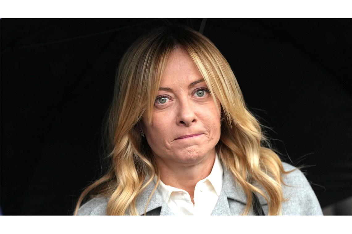 Giorgia Meloni wehrt sich gegen gefälschte Bilder von ihr. (Archivbild)