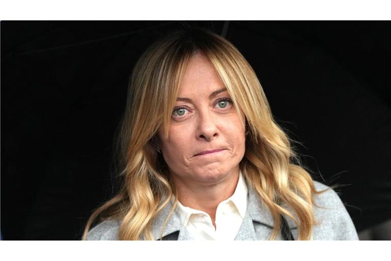 Giorgia Meloni wehrt sich gegen gefälschte Bilder von ihr. (Archivbild)