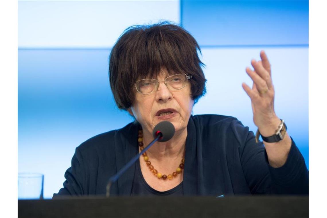 Gisela Erler (Bündnis 90/Die Grünen), spricht bei einer Pressekonferenz. Foto: Marijan Murat/dpa/Archivbild