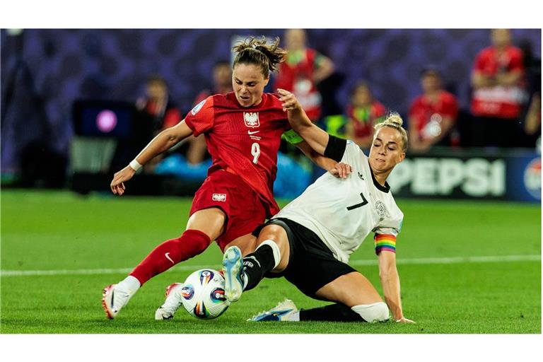 Giulia Gwinn verletzte sich beim Auftaktspiel der EM.