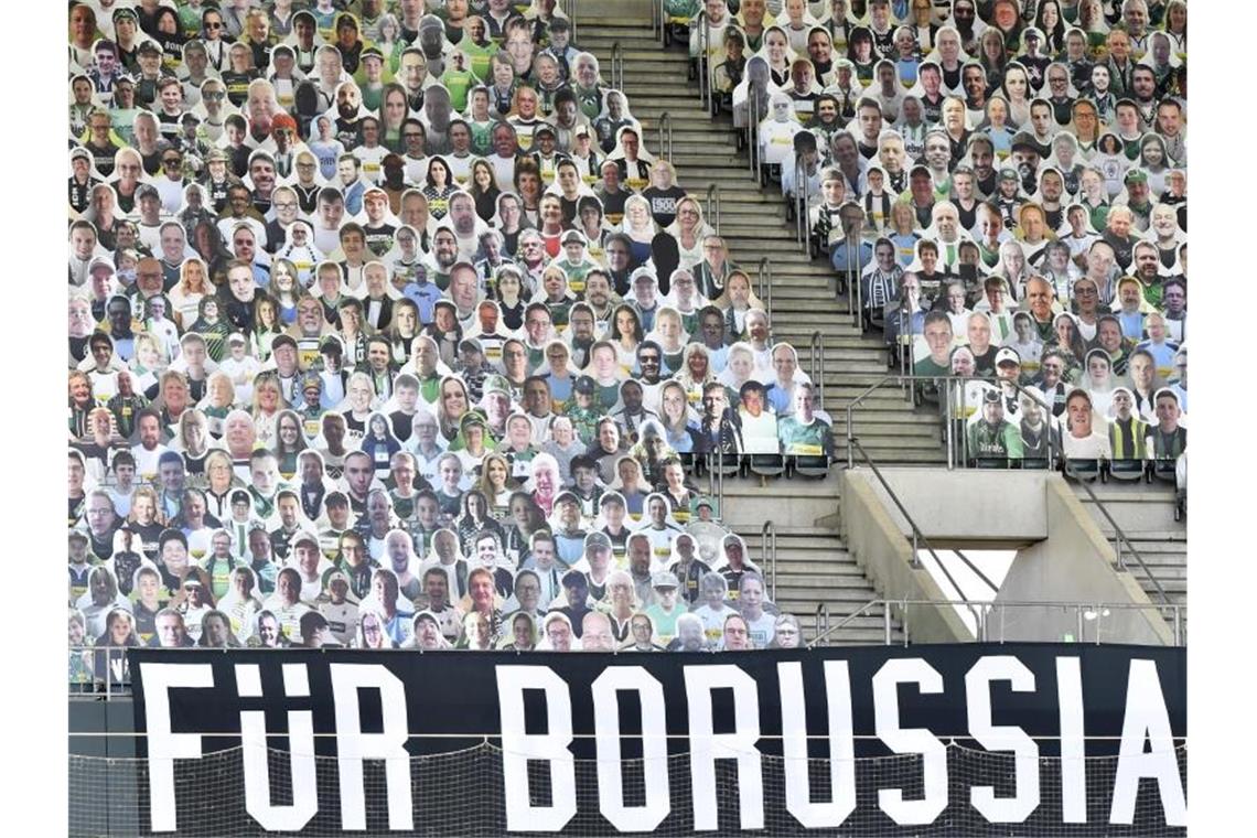 Gladbach freut sich auf das Highlight, muss das Heimspiel gegen Königsklassen-Gegner Manchester City aber im fremden Stadion in Budapest austragen. Foto: Martin Meissner/AP Pool/dpa