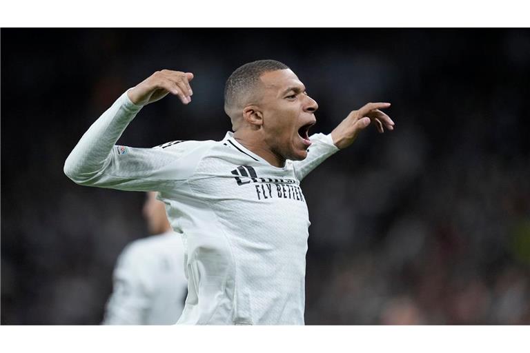 Glänzte mit einem Dreierpack: Kylian Mbappé