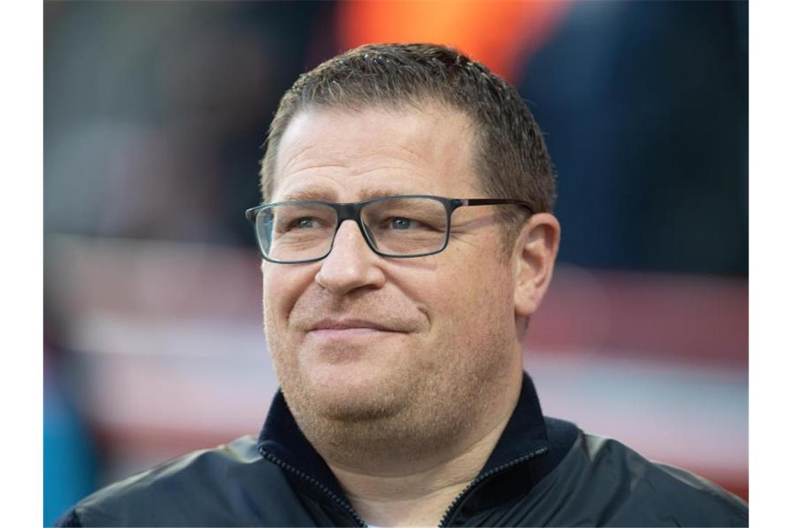 Glaubt fest an einen Verbleib von Trainer Marco Rose bei Borussia Mönchengladbach: Sportdirektor Max Eberl. Foto: Soeren Stache/dpa-Zentralbild/dpa
