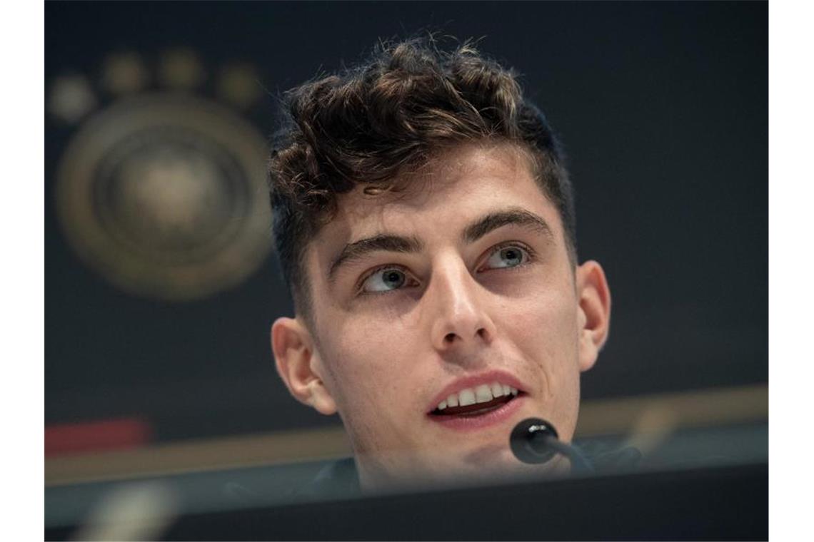 Glaubt wieder an bessere Zeiten beim DFB-Team: Kai Havertz. Foto: Bernd Thissen/dpa