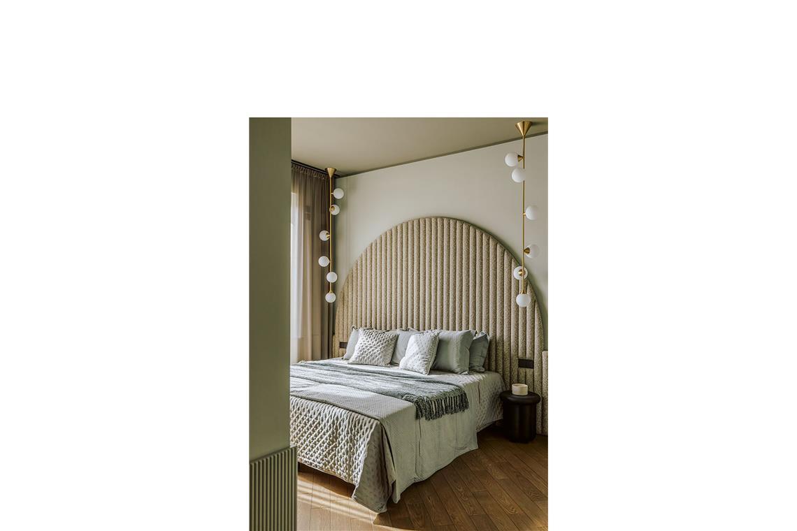 Gleich mit mehreren Projekten vertreten ist Fabian Freytag, dieses Projekt heißt „Hommage an Coco Chanel“, eine Maisonettewohnung in Berlins Fasanenstraße.