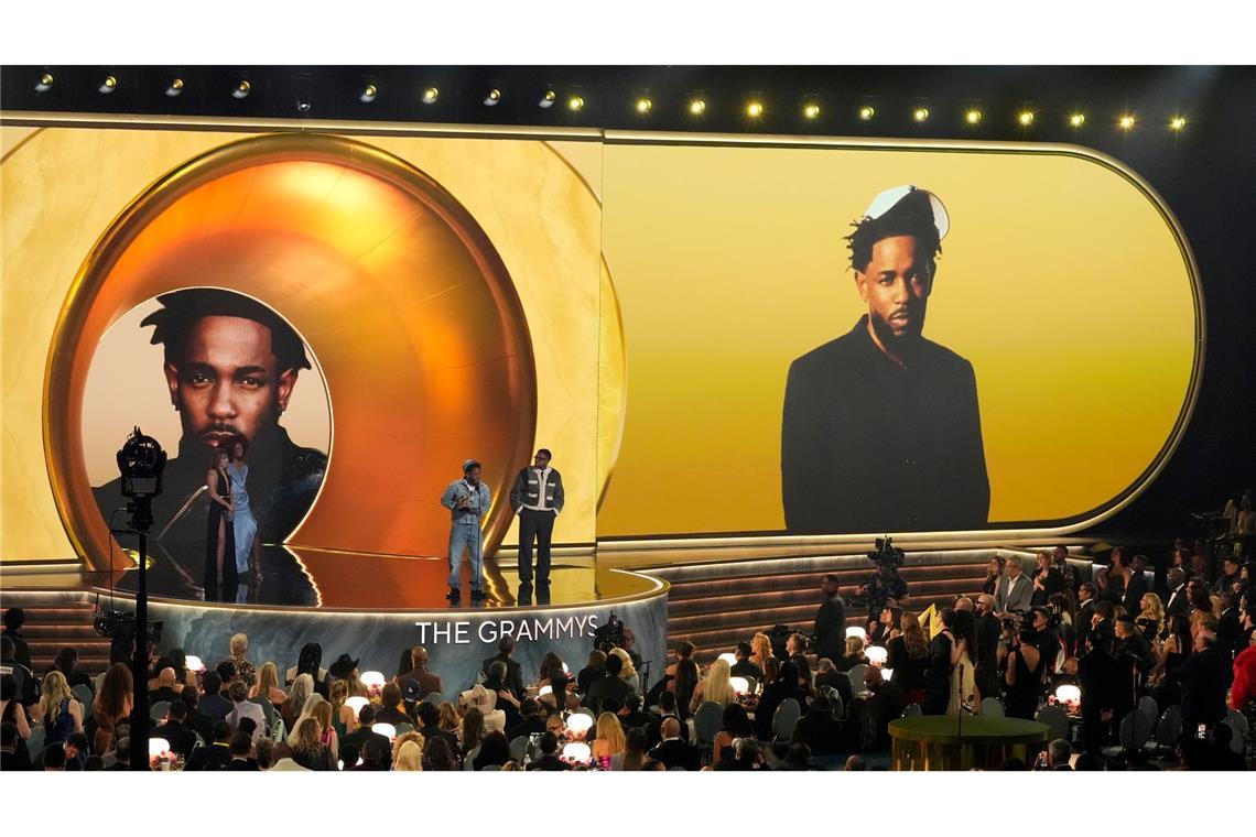 Gleich neunmal für einen Grammy nominiert: Kendrick Lamar. (Archivbild)