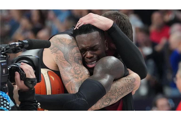 Glücksgefühle bei Dennis Schröder und Co.