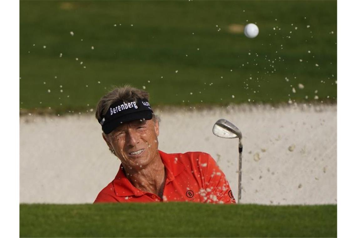 Golf-Legende Bernhard Langer ist vorzeitig beim Masters in Augusta ausgeschieden. Foto: Chris Carlson/AP/dpa