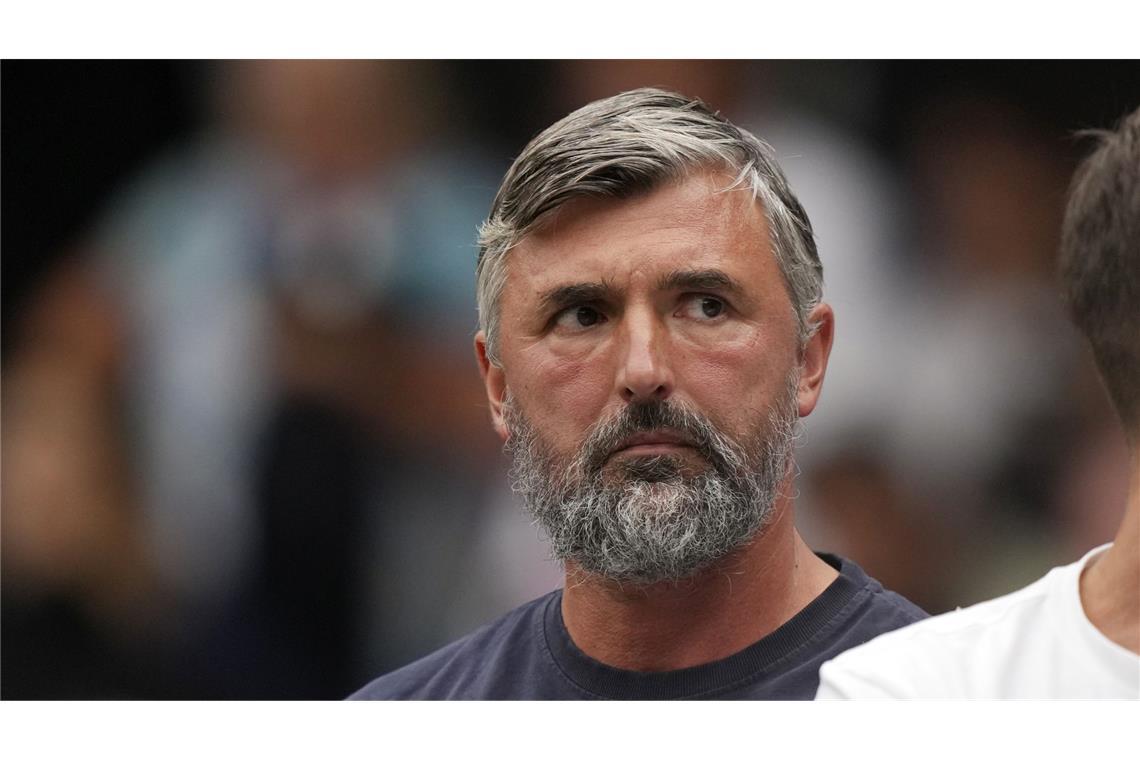 Grieche trennt sich nach scharfer Kritik von Goran Ivanisevic Goran Ivanisevic gewann 2001 in Wimbledon.
