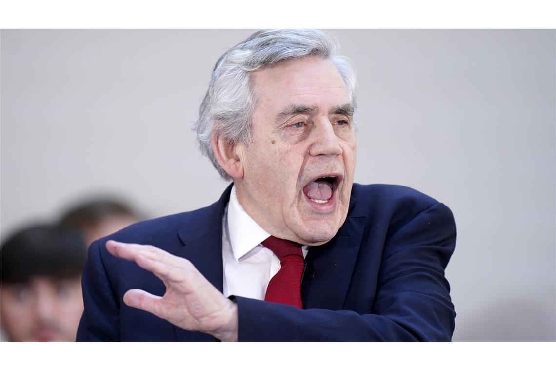 Gordon Brown wirft seinem früheren Minister "kompletten Verrat" vor. (Archivbild)