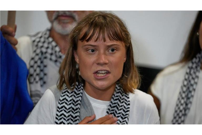 Greta Thunberg keilt gegen US-Präsident Trump. (Archivbild)