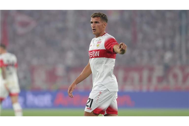 Grischa Prömel gibt beim VfB Stuttgart schon nach kurzer Zeit die Richtung vor.