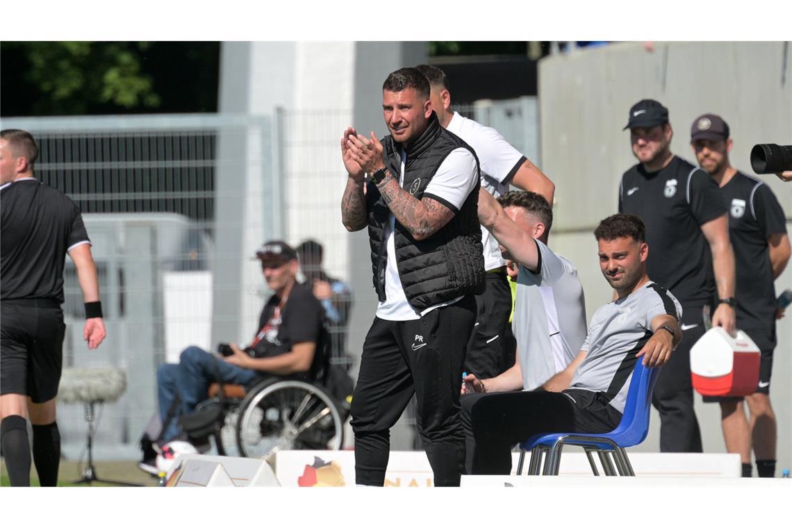 Großaspach-Coach Pascal Reinhardt
