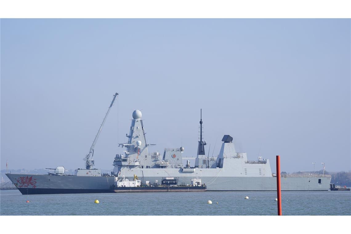 Großbritannien bringt seinen Zerstörer HMS Dragon für einen etwaigen Schutzeinsatz in der Straße von Hormus in Stellung