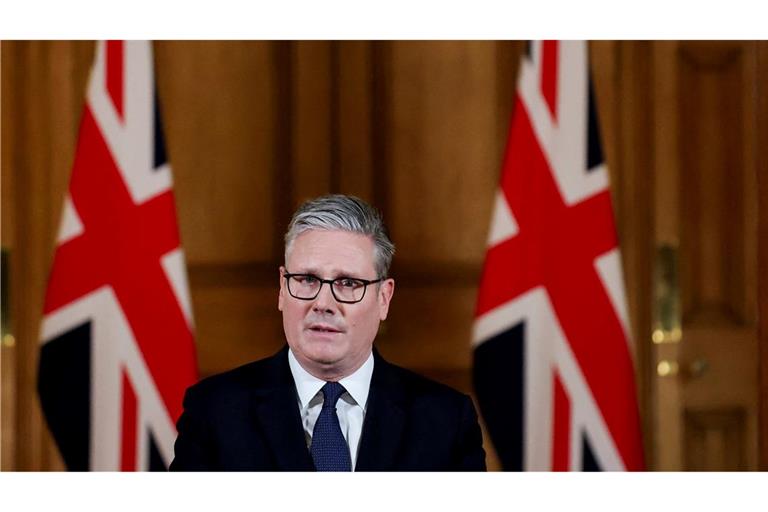 Großbritannien erkennt einen palästinensischen Staat an.
