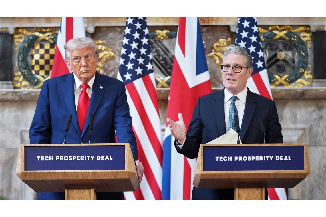 Erste G7-Nationen erkennen Staat Palästina an Großbritannien und die USA sind in der Frage nicht einer Meinung. (Archivbild)