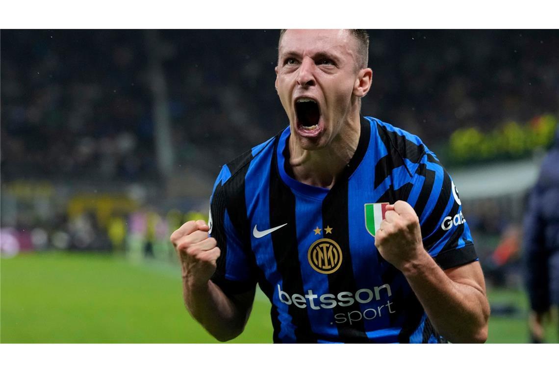 Inter-Coach hofft auf Vorteil durch Final-Niederlage 2023 Große Emotionen wie von Inters Davide Frattesi wird es auch im Finale geben.