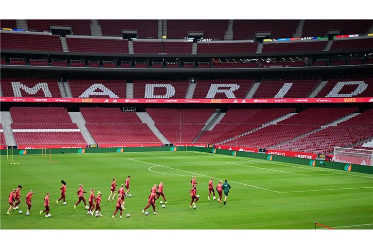 Große Kulisse: Im Metropolitano geht es für das DFB-Team um den ersten Titel seit 2016.