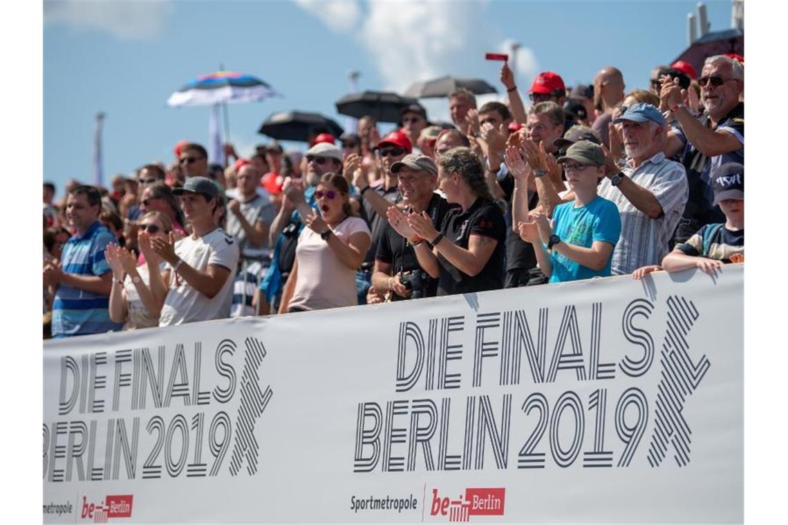 Große Resonanz: Die Finals 2019 lockten zahlreiche Zuschauer zu den Sportstätten in Berlin. Foto: Monika Skolimowska/dpa-Zentralbild
