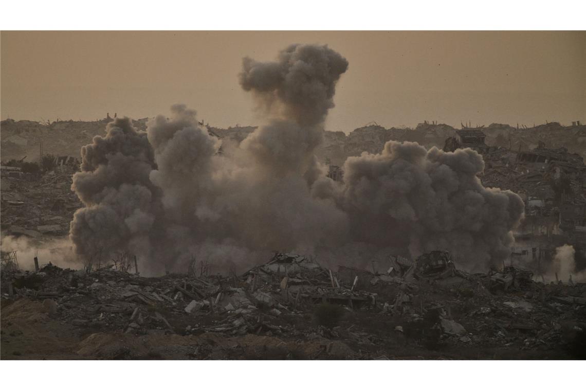 Große Teile des Gazastreifens sind verwüstet.