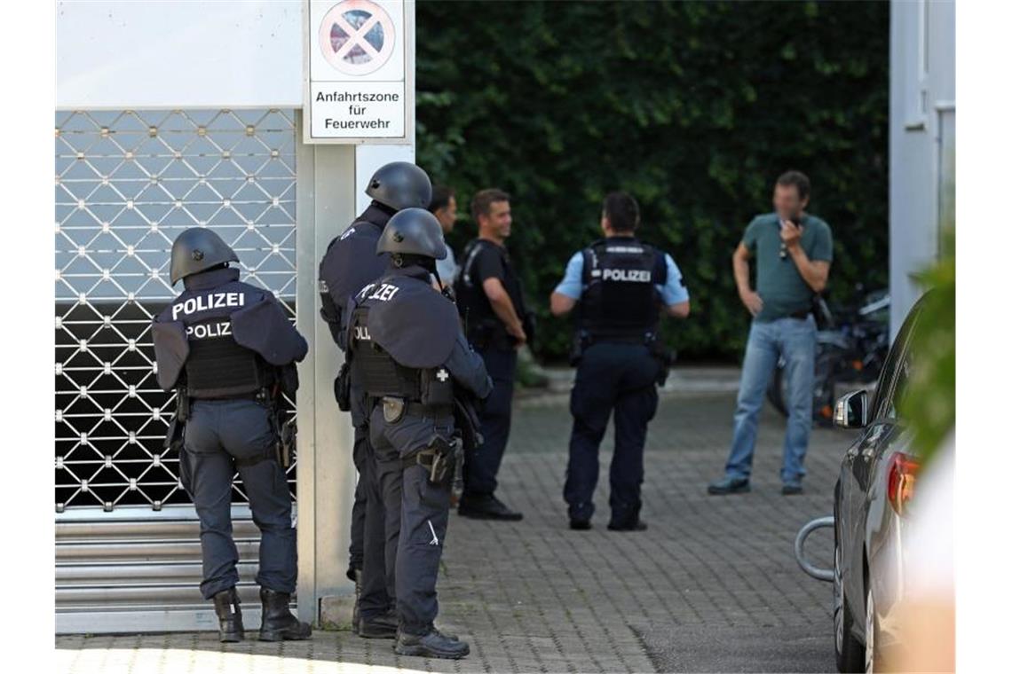 Großeinsatz nach Überfall auf Bekannten. Foto: Kristoff Meller