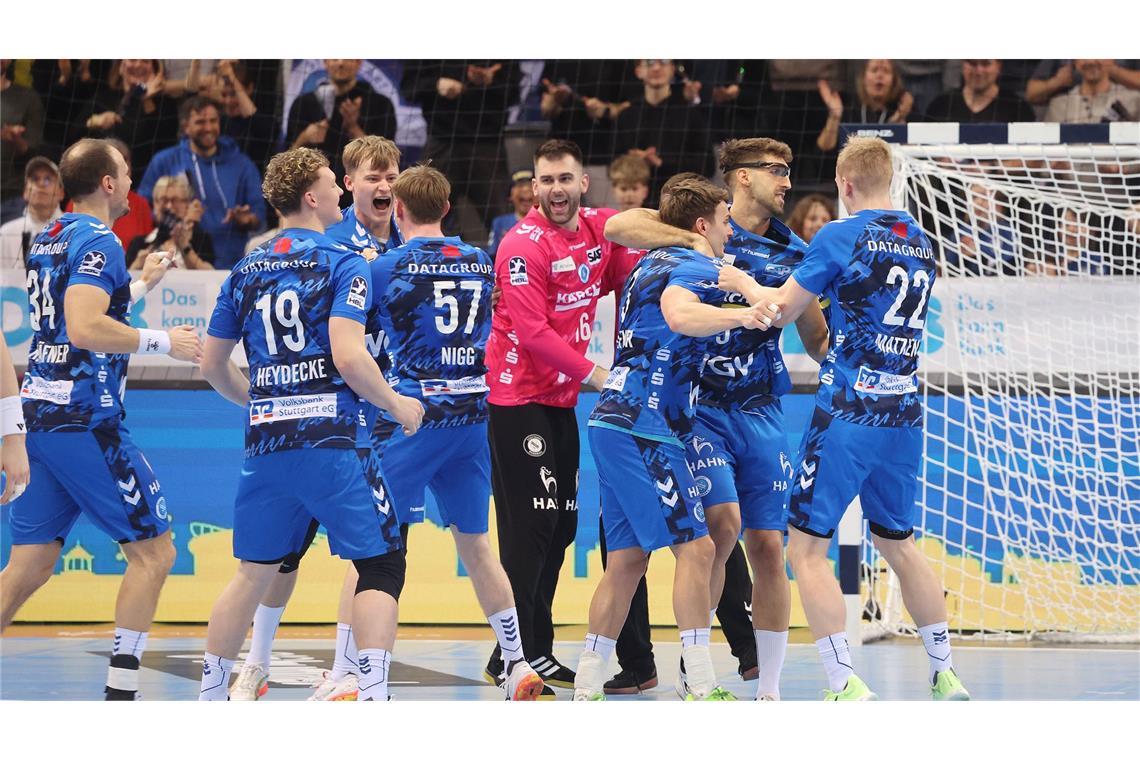 Großer Jubel beim TVB.