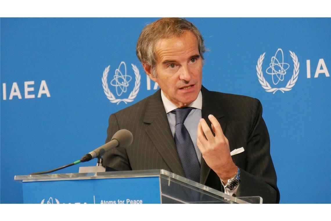 IAEA-Chef: "Große Sorge" wegen Irans Uran-Anreicherung Grossi fordert den Iran eindringlich zur Kooperation auf.