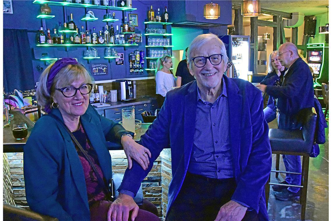 Gründungsmitglied Roland Janke (82) und seine Partnerin Mizzi Strähle.