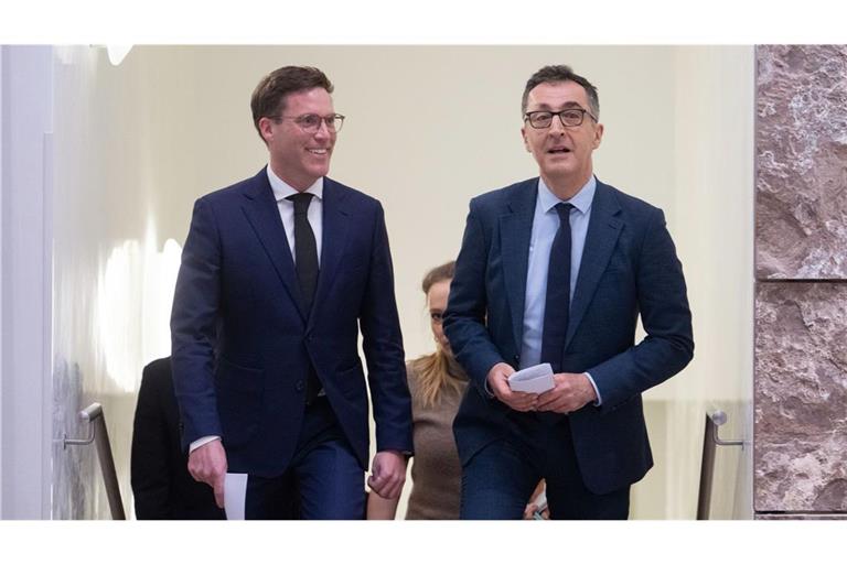 Grüne und CDU haben ihre Sondierungsgespräche Kreisen zufolge abgeschlossen.