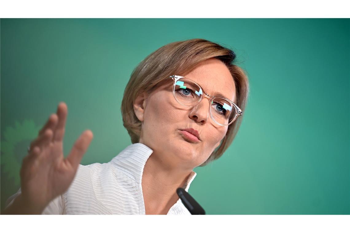 Grünen-Chefin Franziska Brantner sagt, die demokratischen Parteien müssten untereinander gesprächsfähig bleiben.