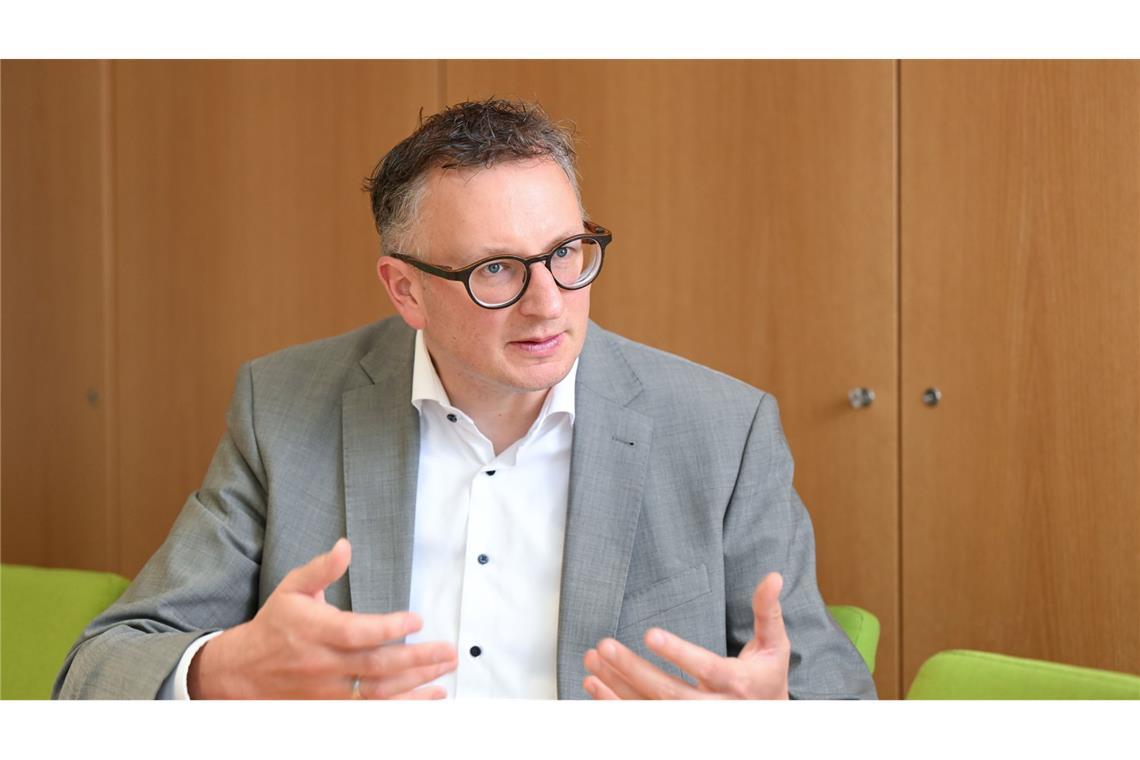 Grünen-Fraktionschef will MINT-Fächer und Ansiedlung fördern Grünen-Fraktionschef Andreas Schwarz.