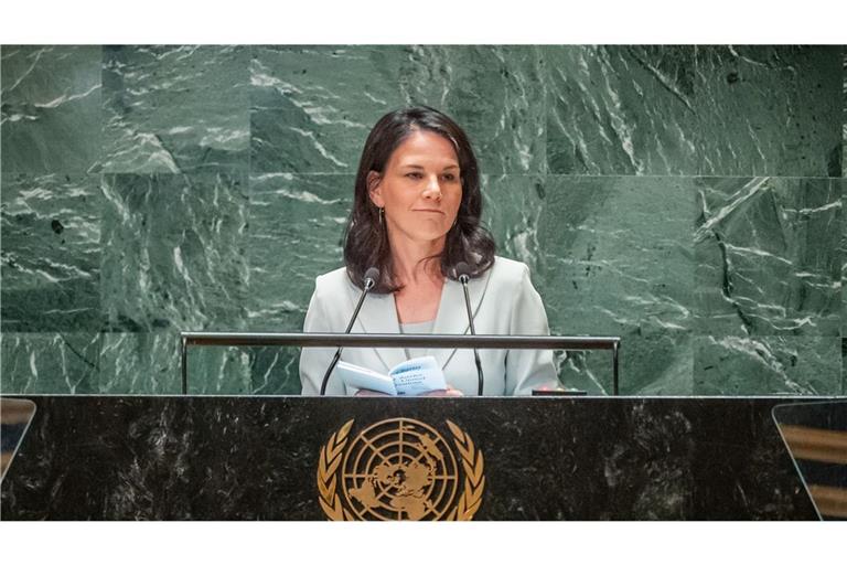 Grünen-Politikerin Annalena Baerbock (Archivbild).