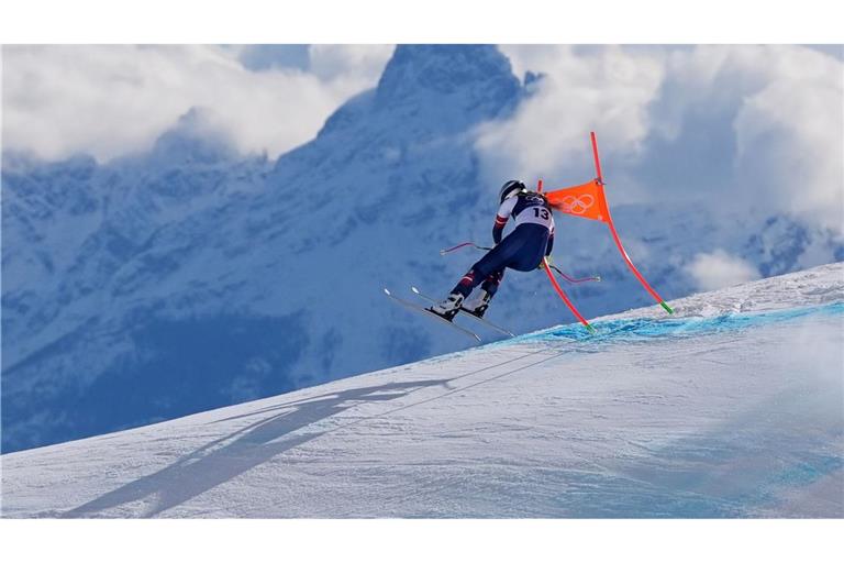 Grüße aus Cortina: Hinter dieser malerischen Momentaufnahme steckt der Beginn des großen Dramas um Lindsey Vonn. (Archivbild)