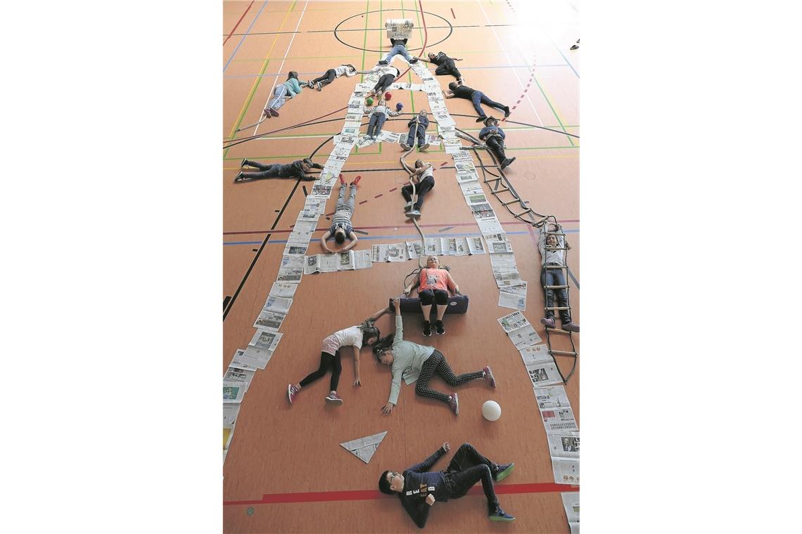 Tolle Ideen beim Fotowettbewerb umgesetzt Grundschule Kirchberg an der Murr, Klasse 4a.