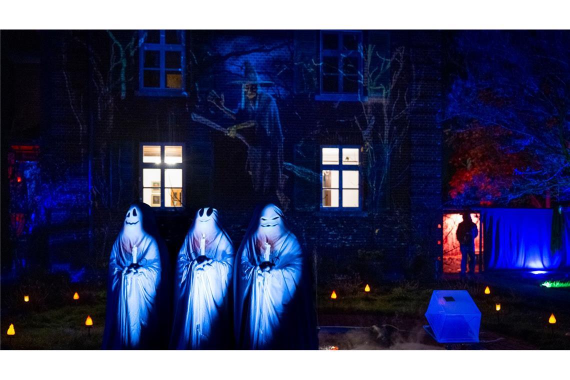 Grusel-Alarm: Halloween-Haus in Frankfurt.